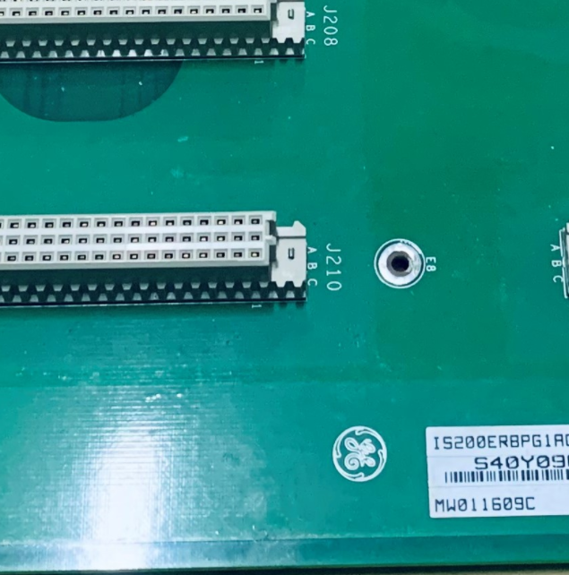 GE IS200ERBPG1A Exciter Regulator Backplane