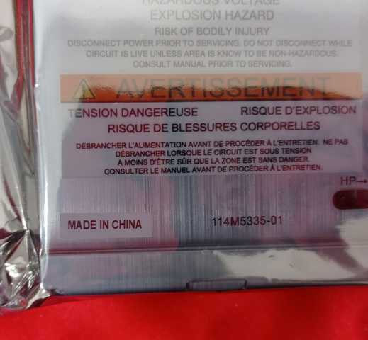 114M5335-01 Bently Nevada Low Voltage DC Power Input Module