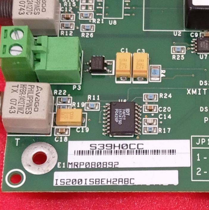 GE IS200ISBEH2A ISBus Extender Board