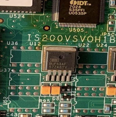 GE IS200VSVOH1B Servo Control Board