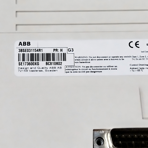 ABB BC810K02 3BSE031155R1 Critical Interconnection Unit Kit