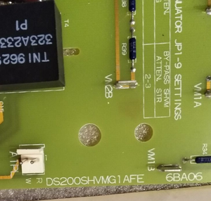 GE DS200SHVMG1A SCR High Voltage M-Frame Interface Board