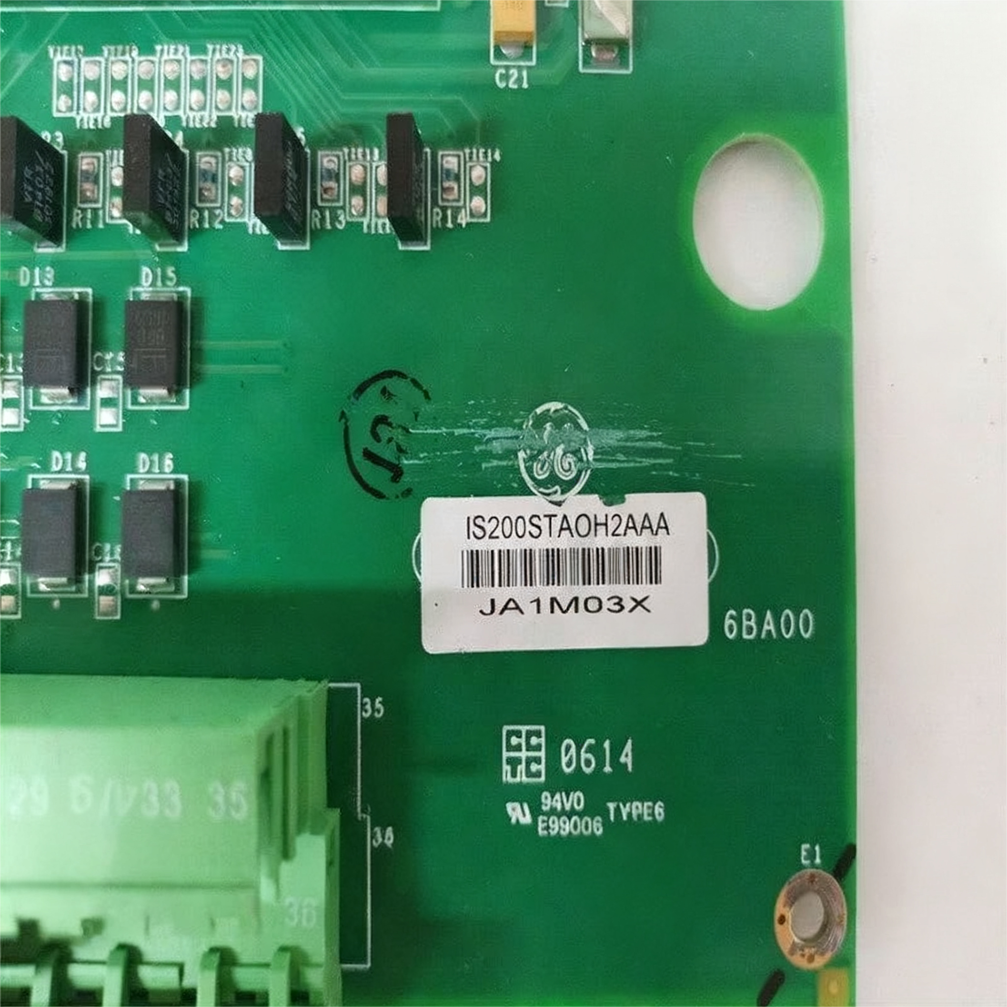 GE IS200STAOH2A Simplex Analog Output Terminal Board