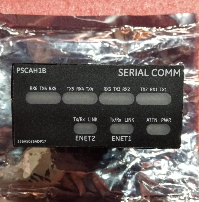 GE IS220PSCAH1B PSCA Serial Communication I/O Pack