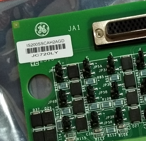 GE IS200SSCAH2A Simplex Serial Communication Input/Output Terminal Board