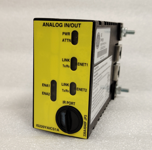 GE IS220YAICS1A(IS220YAICS1AJ) YAIC Analog I/O Pack