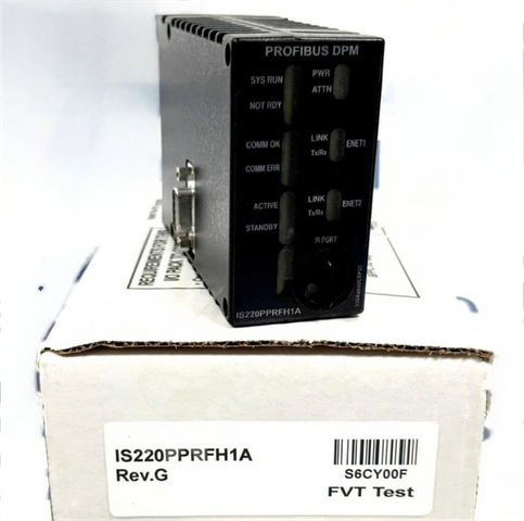 GE IS220PPRFH1A PROFIBUS Master Gateway I/O Pack