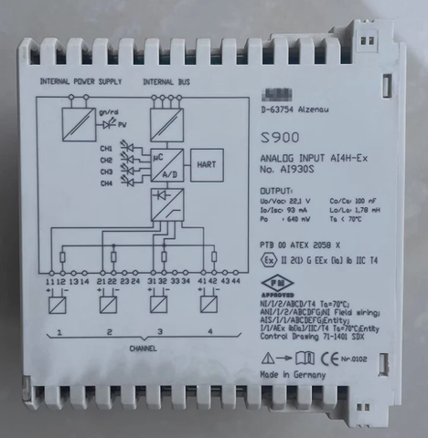 ABB AI930S 3KDE175511L9300 Analog Input Module