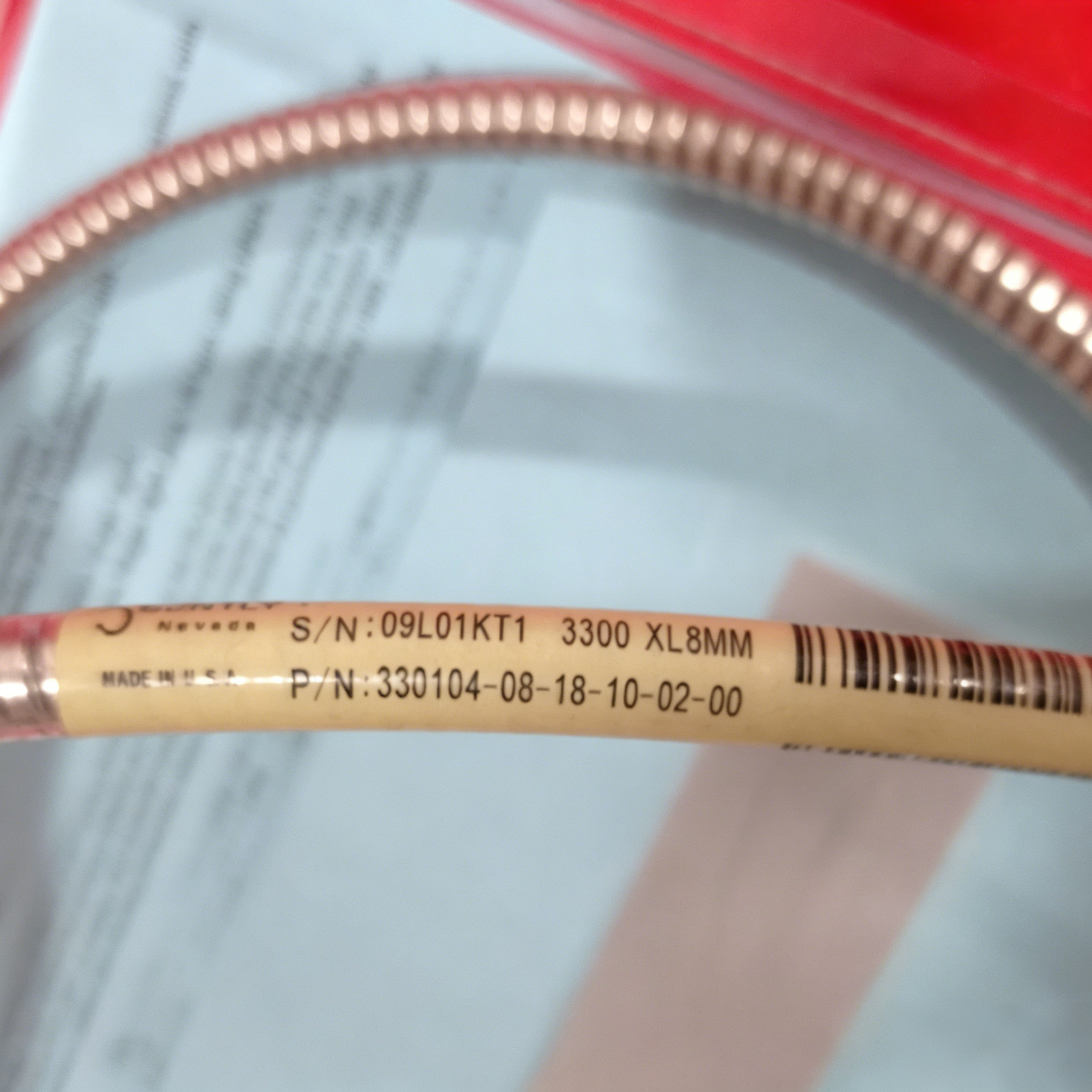 330104-08-18-10-02-00 Armored Eddy Current Probe