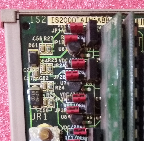 GE IS200DTAIH1A سمپلیکس اینالاگ ان پٹ/آؤٹ پٹ ٹرمینل بورڈ