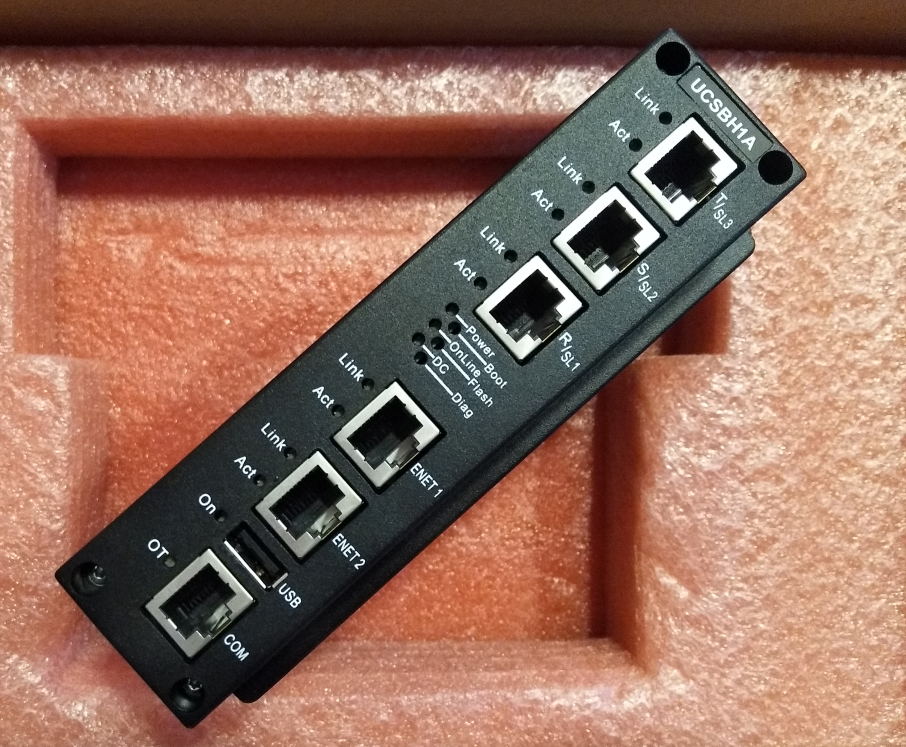 GE IS420UCSBH1A UCSB Standalone Controller Module