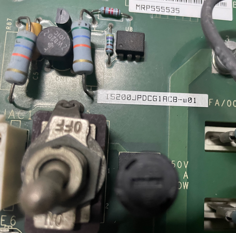 GE IS200JPDCG1A Power Distribution Board