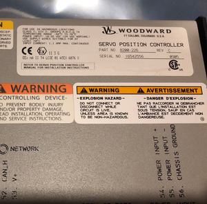 Woodward 8200-226 Servo Position Controller