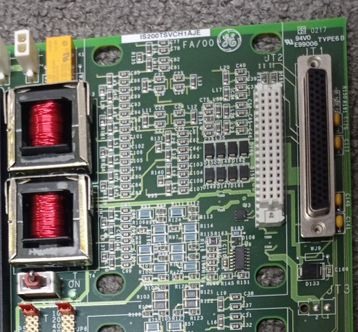 GE IS200TSVCH1A Servo IO Terminal Board