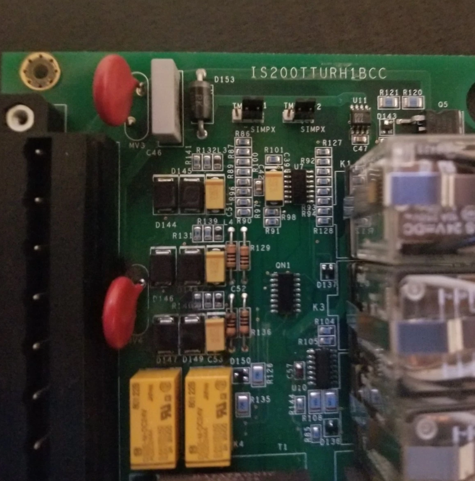 GE IS200TTURH1B Primary Turbine Protection Input