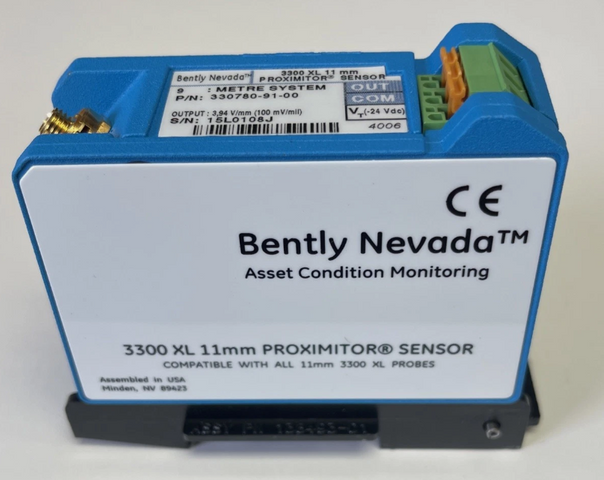 Bently Nevada 330780 3300 XL 11 mm Proximitor Sensor