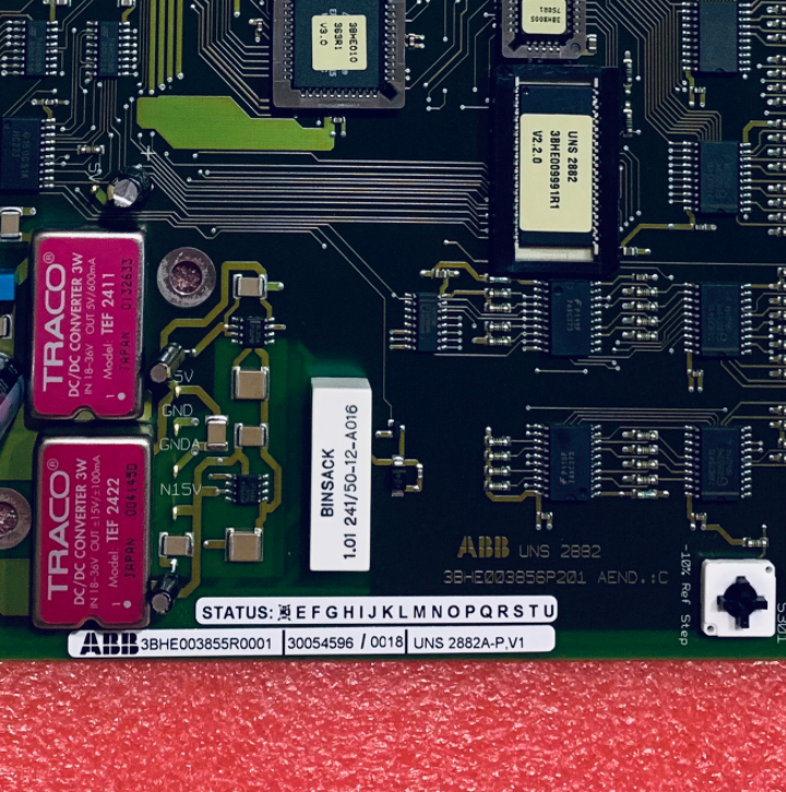 ABB UNS 2882A-P,V1 3BHE003855R0001 Extended Gate Controller