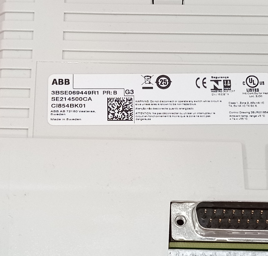 ABB CI854BK01 3BSE069449R1 PROFIBUS DP Interface Kit