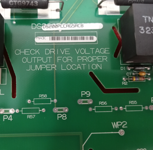 GE DS200PCCAG5A Stromanschlusskarte