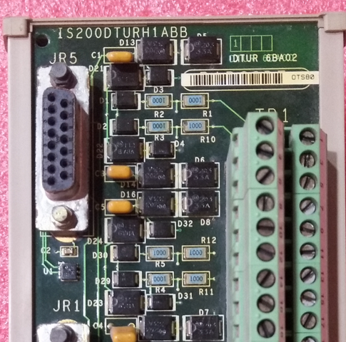 GE IS200DTURH1A Simplex Pulse Rate Input Terminal Board