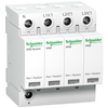 Schneider A9L040600 iPRD40 modular surge arrester - 3P + N - 350V