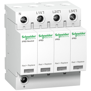 Schneider A9L040600 iPRD40 modular surge arrester - 3P + N - 350V