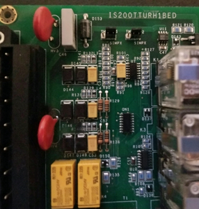 GE IS200TTURH1BED Primary Turbine Protection Input Board