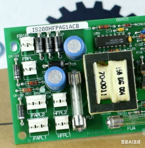 GE IS200HFPAG1ACB ہائی فریکوئنسی AC/فین پاور سپلائی بورڈ