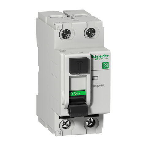 Schneider M9R11225 Residual current circuit breaker (RCCB), Multi9 ID, 2P, 25A, AC type, 30mA