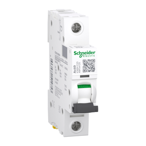 Schneider A9F54125 Acti9 iC60H 1P 25A C Miniature Circuit breaker