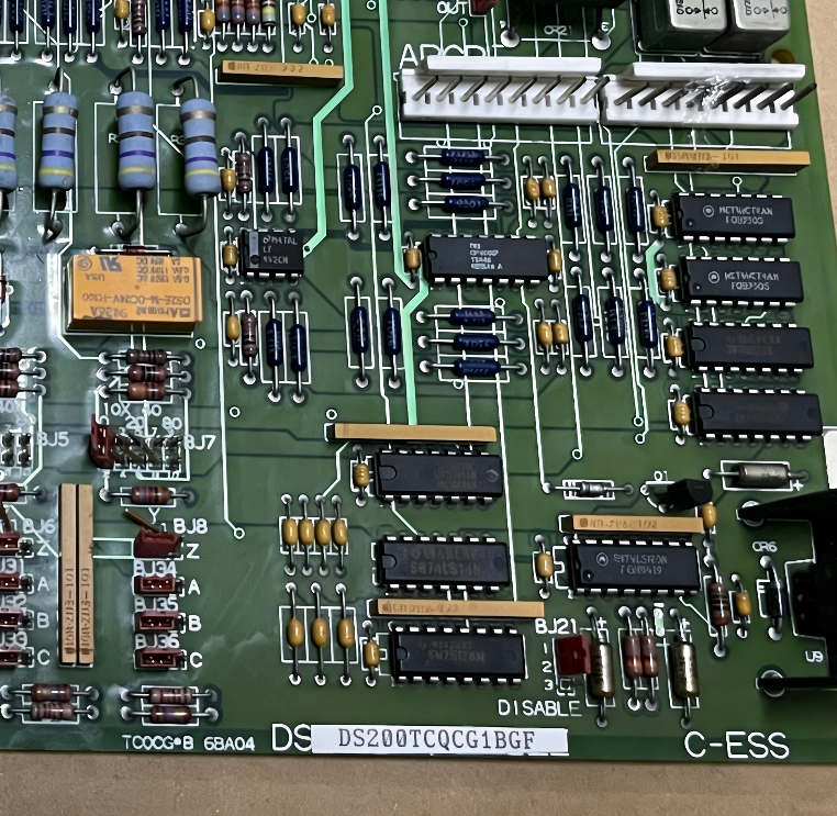 GE DS200TCQCG1BGF Analog IO Expander Board