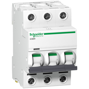 Schneider A9F54340 Acti9 iC60H 3P 40A C Miniature Circuit breaker