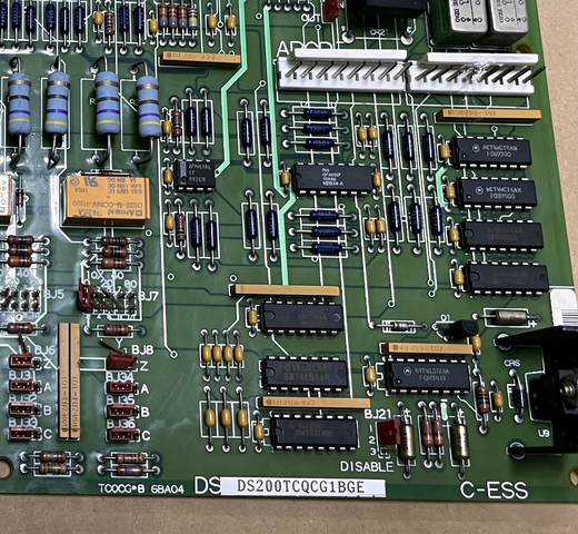 GE DS200TCQCG1BGE Analog IO Expander Board