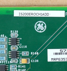 GE IS200EROCH1ADD Exciter Regulator Options Card