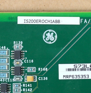 GE IS200EROCH1ABB Exciter Regulator Options Card