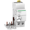 Schneider A9V31263 Add-on residual current device, Acti9 Vigi iC60, 2P, 63A, A-SI type, instantaneous, 30mA, 230...240VAC