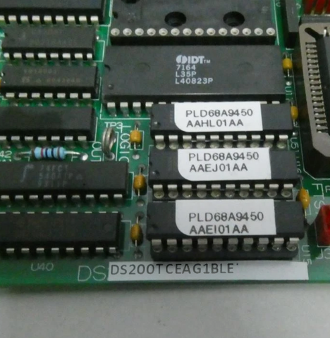 GE DS200TCEAG1BLE ایمرجنسی اوور اسپیڈ بورڈ