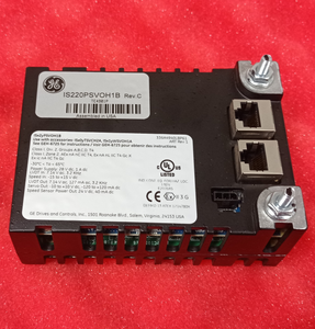 GE IS220PSVOH1B Servo Control I O Pack