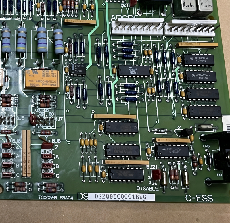 GE DS200TCQCG1BKG Analog IO Expander Board
