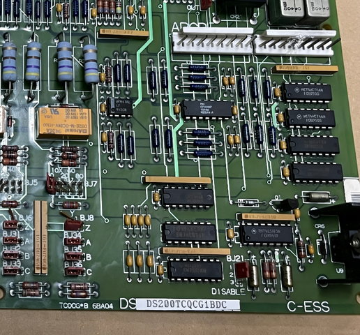 GE DS200TCQCG1BDC Analog IO Expander Board