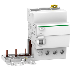Schneider A9V51363 Vigi iC60 - earth leakage add-on block - 3P - 63A - 30mA - A type