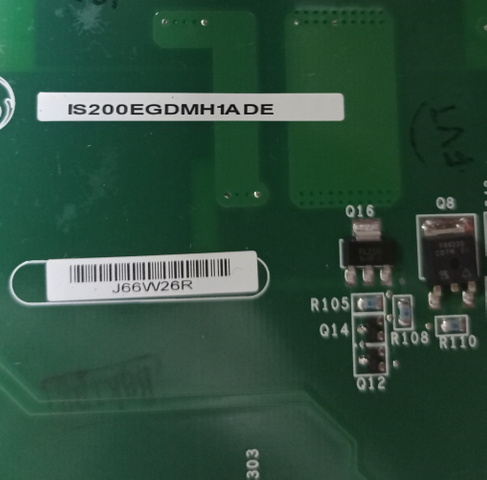 GE IS200EGDMH1ADE Exciter Ground Detector Module