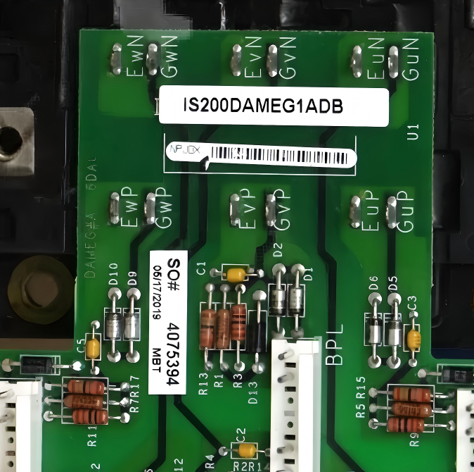 GE IS200DAMEG1ADB Gate Drive Interface Board